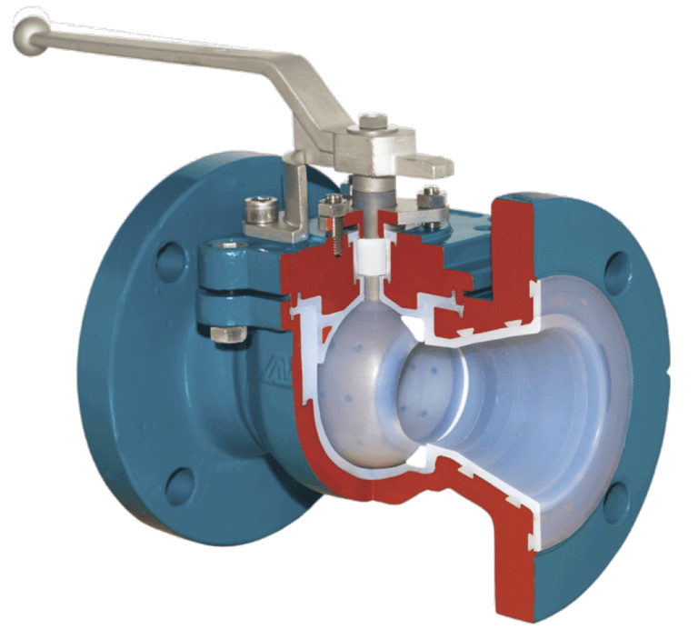 AZ Lined Reduced Bore OnePiece Ball Valve Flocontrol