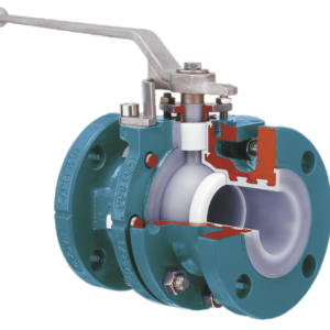 AZ Lined Full Bore Two-Piece Ball Valve