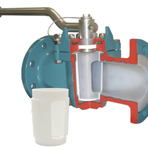 AZ Lined Plug Valve with Replaceable PTFE Sleeve